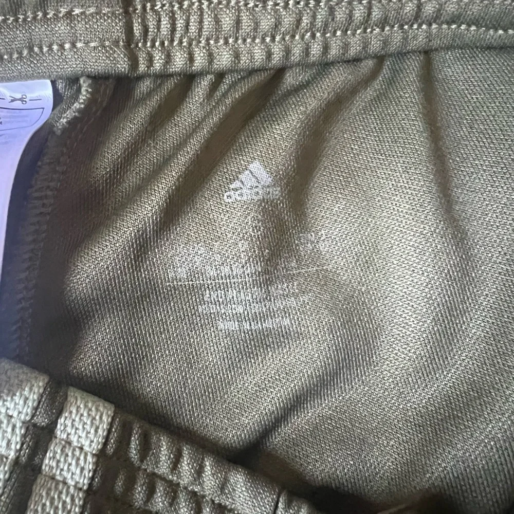 Adidas Green Track Pants with Stripes - Picture 3 of 5